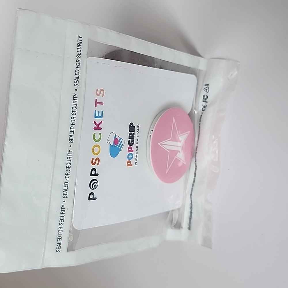 Jeffree Star Pink Logo Pop Socket - Mystery Box Exclusive - Picture 2 of 4